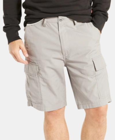 Shop Levi's Men's Carrier Loose-fit Non-stretch 9.5" Cargo Shorts In Monument