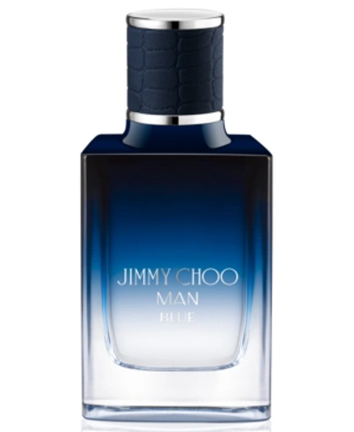 Shop Jimmy Choo Men's Man Blue Eau De Toilette Spray, 1-oz.