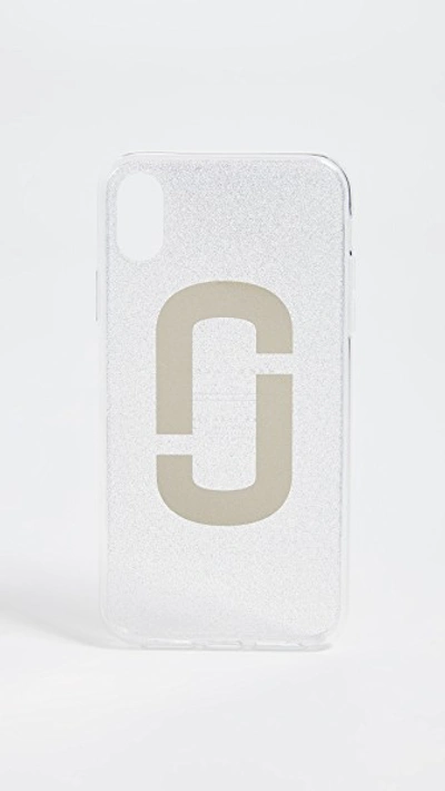 Shop Marc Jacobs Iphone Xr Case In Silver Multi
