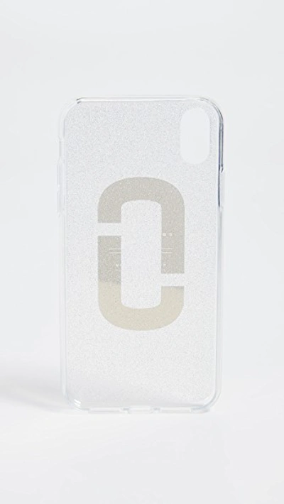 Shop Marc Jacobs Iphone Xr Case In Silver Multi
