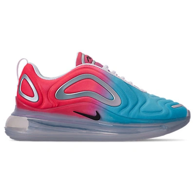 Shop Nike Women's Air Max 720 Running Shoes, Pink/blue