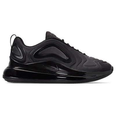Shop Nike Men's Air Max 720 Running Shoes In Black Size 10.5