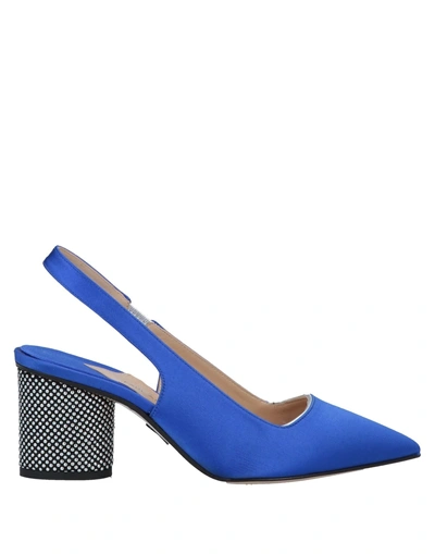 Shop Paul Andrew Pump In Bright Blue