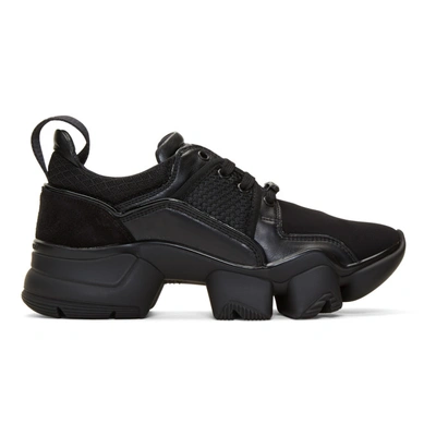 Shop Givenchy Black Jaw Low Sneakers