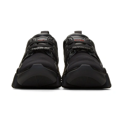 Shop Givenchy Black Jaw Low Sneakers