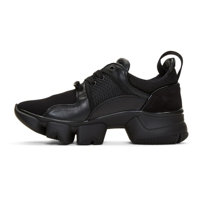 Shop Givenchy Black Jaw Low Sneakers