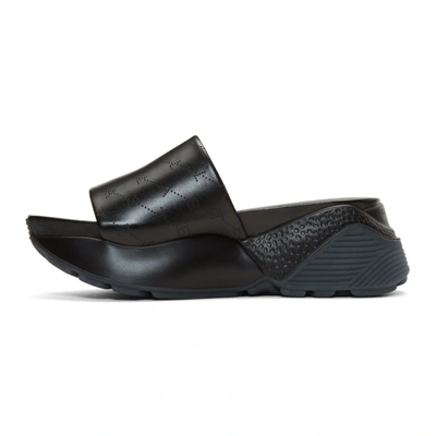 Shop Stella Mccartney Black Eclypse Sandals In 1000 Black