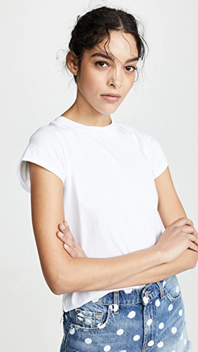 Shop Ayr Little Crew Tee In White