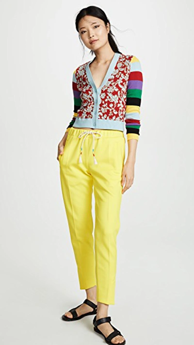 Shop Alice And Olivia Minako Cardigan In Multi