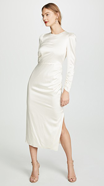 zimmermann draped dress