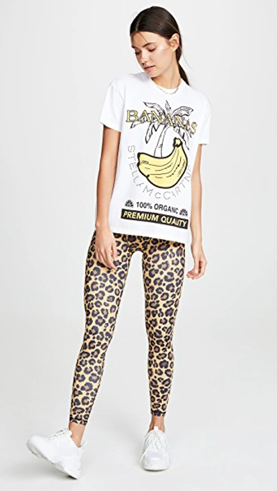 Shop Stella Mccartney Banana T Shirt In Pure White