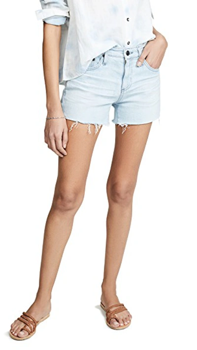 Shop Ag The Hailey Cutoff Shorts In 26 Year Sanguine