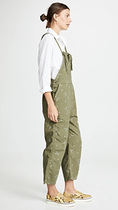 Shop The Great Easy Overalls In Beat Up Army