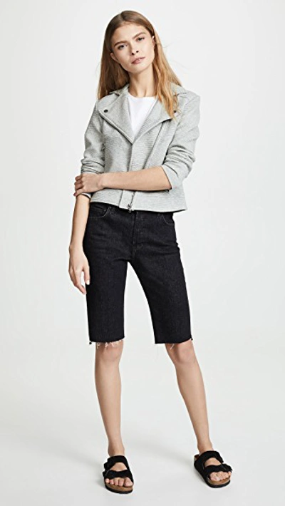 Shop Cupcakes And Cashmere Wesley Jacket In Light Heather Grey