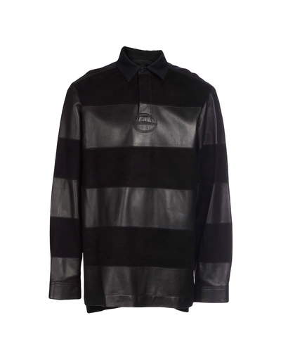 Shop Alexander Wang Polo Shirt In Black