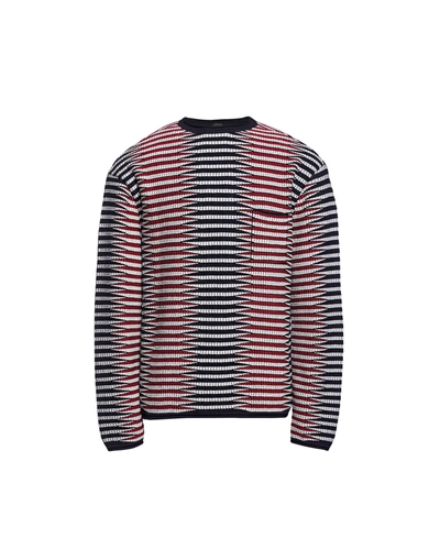 Shop Giorgio Armani Sweaters In Red