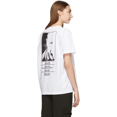 Shop Yang Li White Samizdat Insomnia T-shirt In 01 White