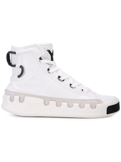 Shop Y-3 Kasabaru Sneakers - White