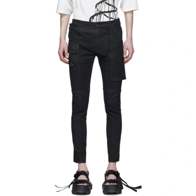 Rick Owens Drkshdw Black Memphis Cut Jeans In Black 09