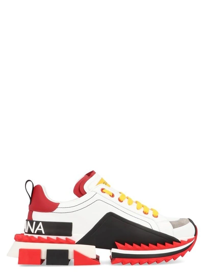 Shop Dolce & Gabbana Super King Sneakers In Multicolor