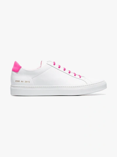 Shop Common Projects 'retro' Sneakers In White