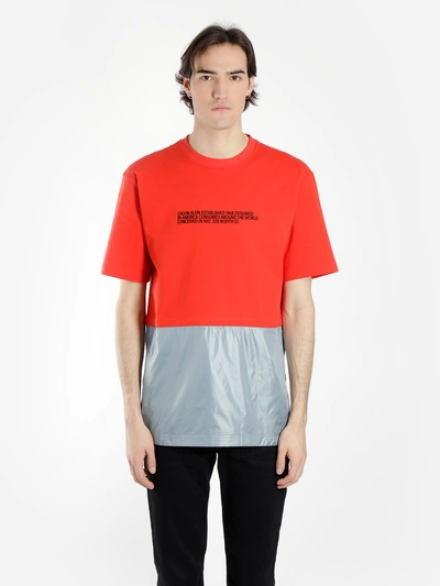 Calvin Klein 205w39nyc T-shirts In Red | ModeSens