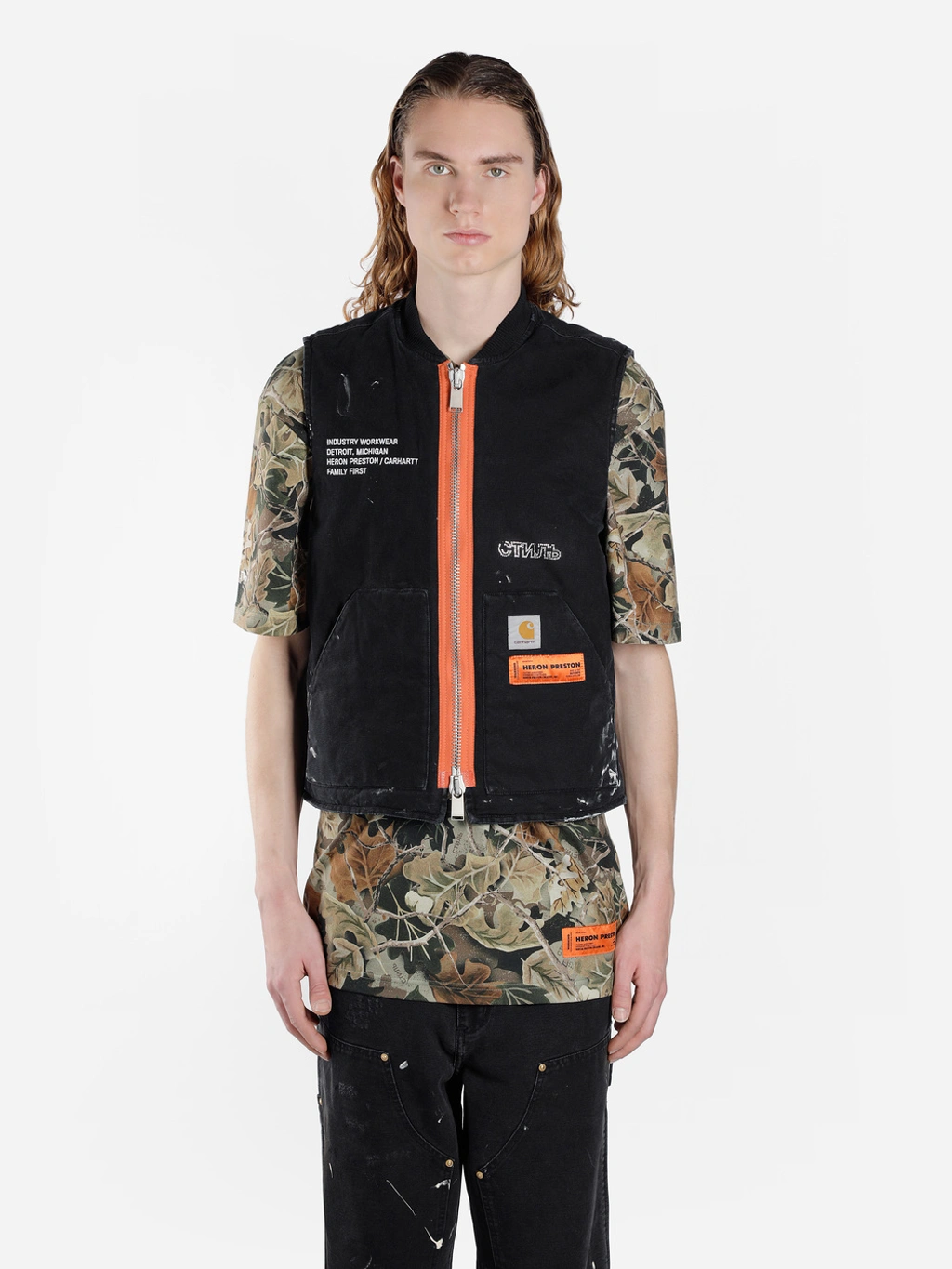 Heron preston carhartt vest best sale