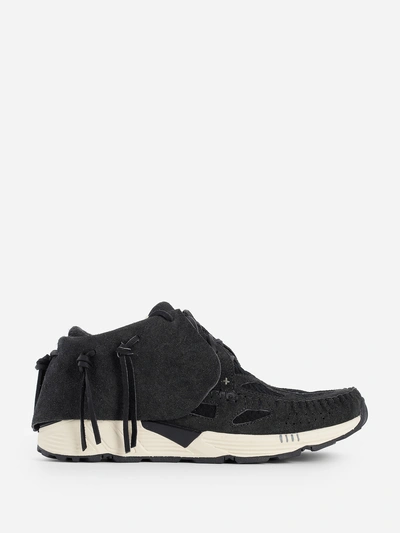 Shop Visvim Sneakers In Black