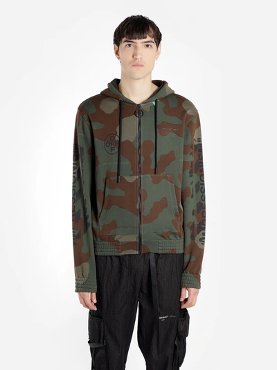 Shop Off-white C/o Virgil Abloh Sweaters In Green