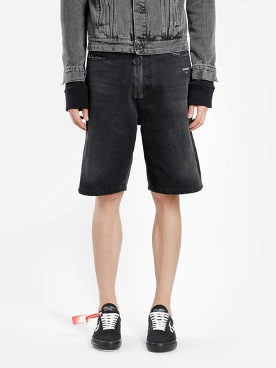 Shop Off-white C/o Virgil Abloh Shorts In Black