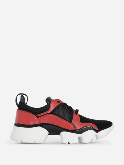 Shop Givenchy Sneakers In Black,red