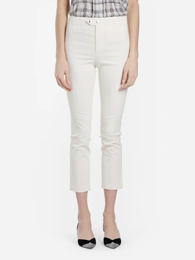 Shop Isabel Marant Trousers In Off White