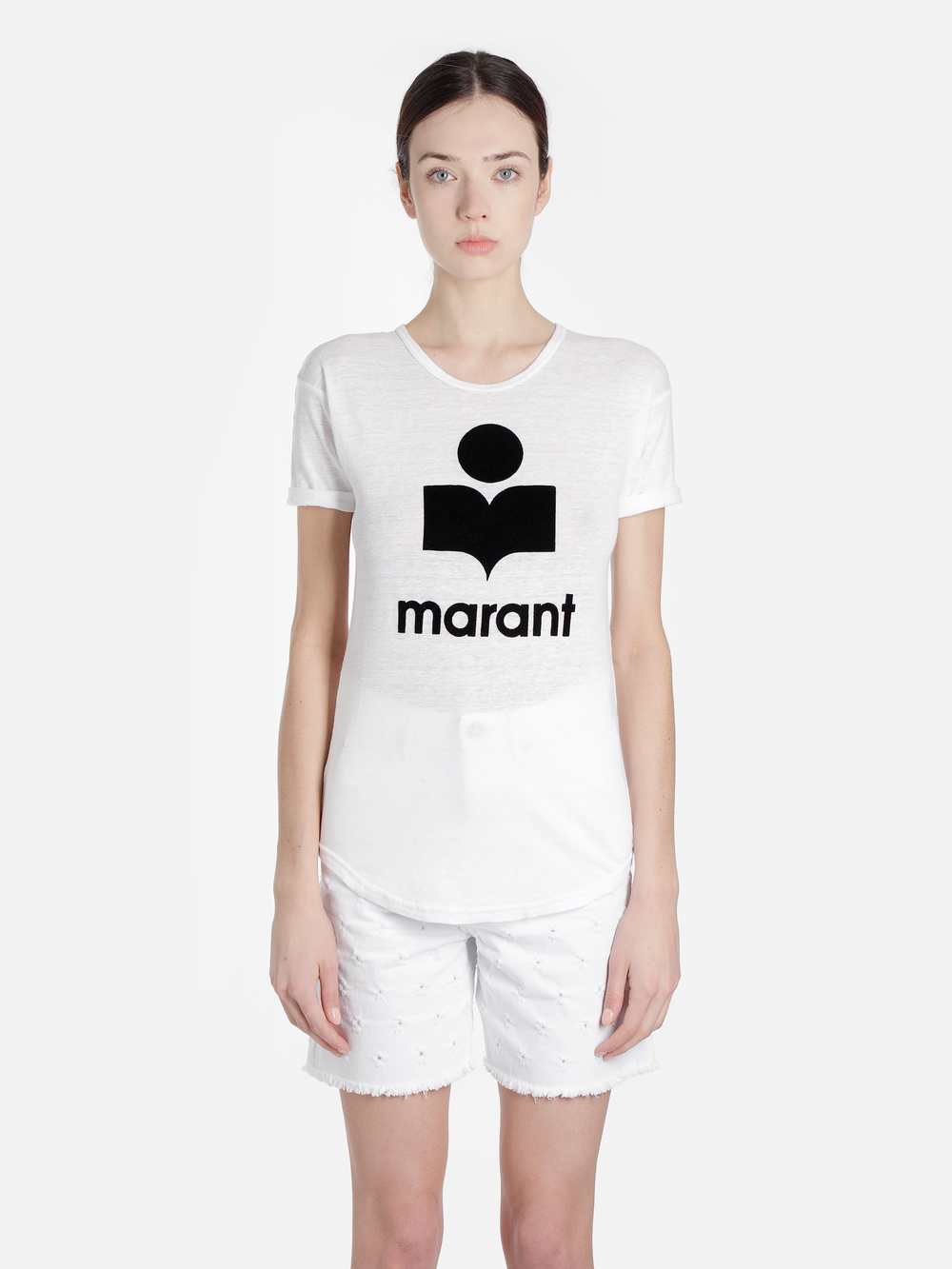 Isabel Marant T-shirts In Black White |