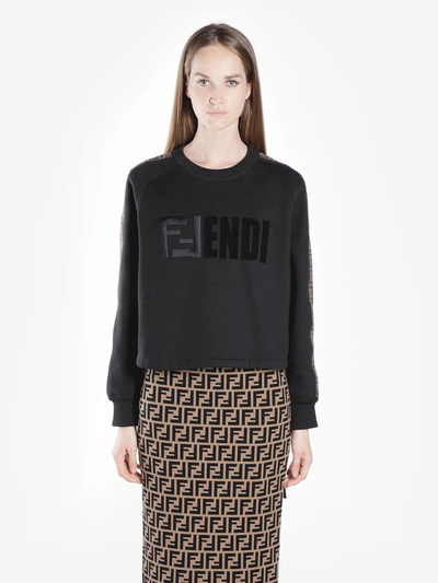 Shop Fendi Sweaters In Black