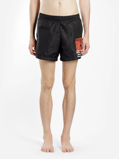 Shop Off-white C/o Virgil Abloh Swimsuits In  Black