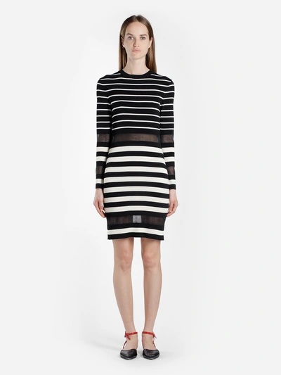 Shop Off-white C/o Virgil Abloh Dresses In Black & White