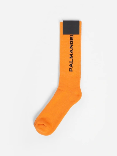 Shop Palm Angels Socks In Orange