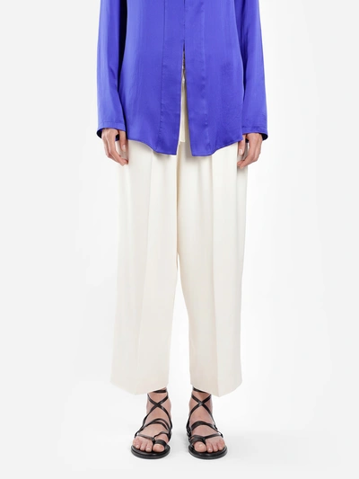 Shop Haider Ackermann Trousers In Off-white