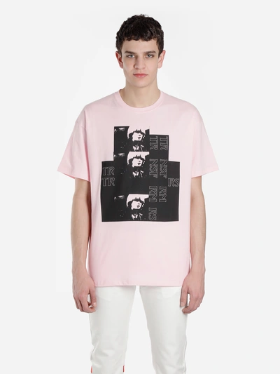 Shop Raf Simons T Shirts In Pink