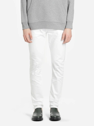 Shop Burberry Jeans In White