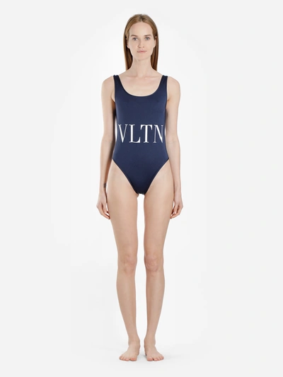 Shop Valentino Swimwear In Blue