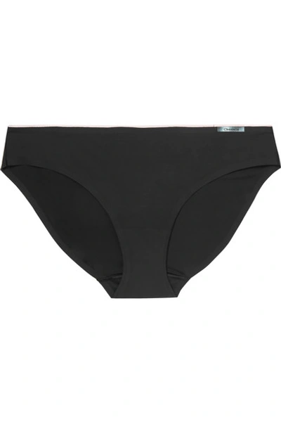 Shop Chantelle Absolute Invisible Stretch Briefs In Black