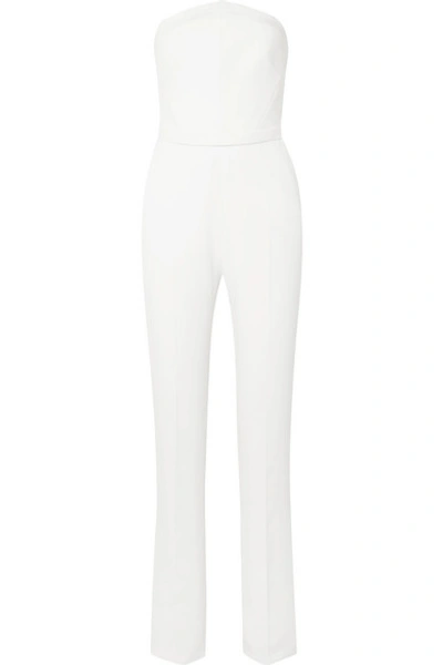 Shop Antonio Berardi Cady Jumpsuit In White