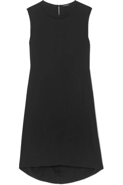 Shop Ann Demeulemeester Crepe Dress In Black