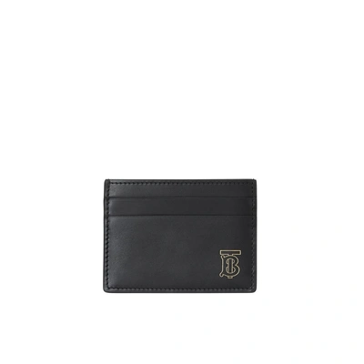 Shop Burberry Monogram Motif Leather Card Case