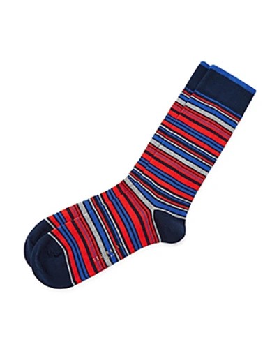Shop Ted Baker Holyhok Striped Socks In Red