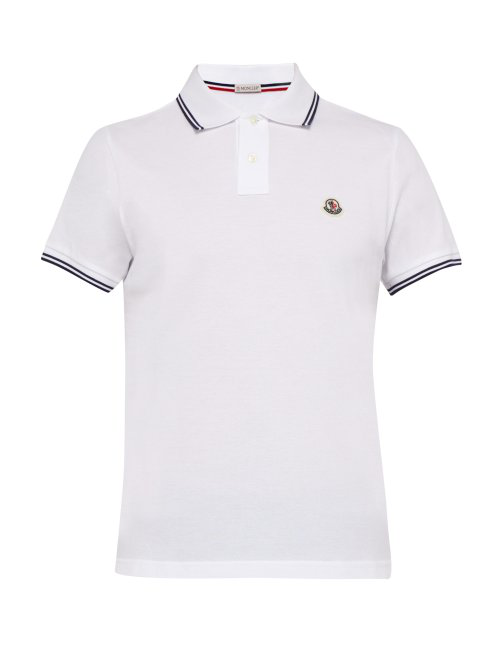 white moncler polo mens