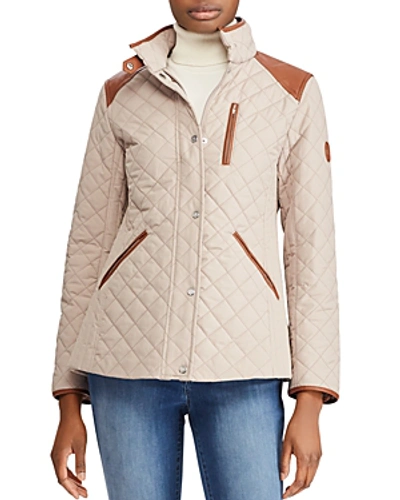 Ralph Lauren Lauren Diamond Quilted Jacket In Luxe Chino | ModeSens