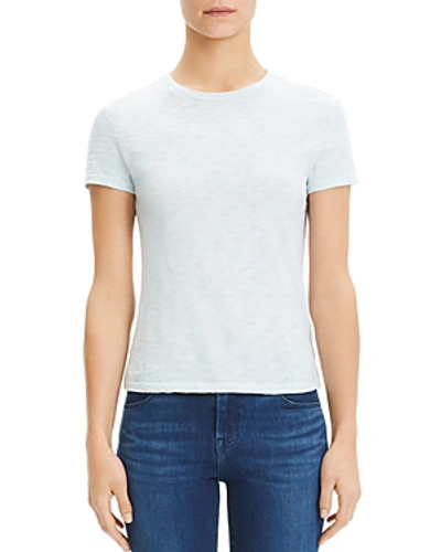 Shop Theory Organic-cotton Tiny Tee In Blue Stream