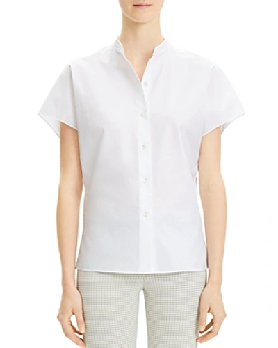 Shop Theory Dolman-sleeve Shirt In White
